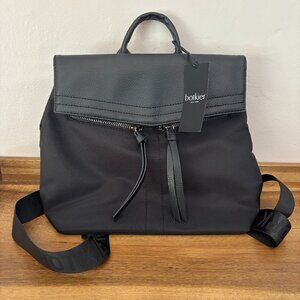 Botkier New York Black Nylon Trigger Backpack New